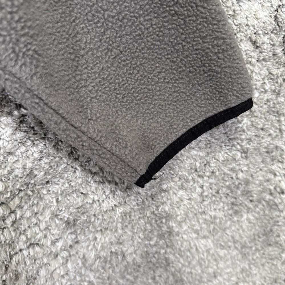 Telluride Clothing Company Men’s Fleece Pullover Snap Button Large Grey Pocket - Picture 8 of 12